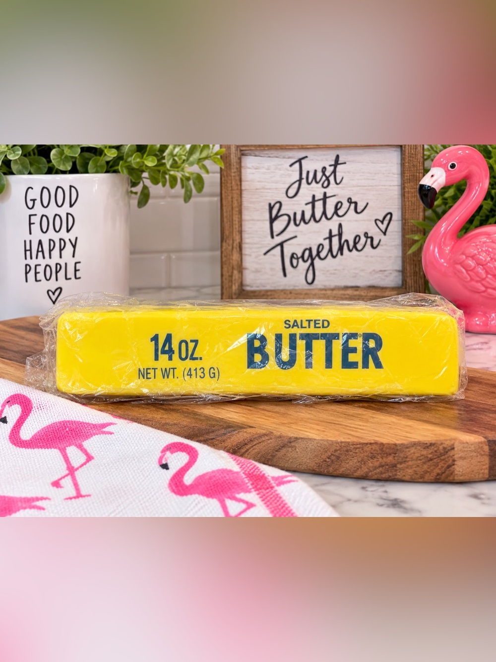 💛 Giant Butter Squishy Toy – 14 oz. Novelty Food Squishy